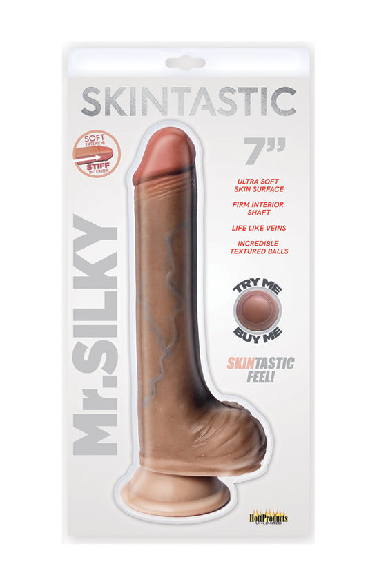 Skinsations - Skintastic Series - Mr. Silky - 7  Inches HTP3133 Skinsations - Skintastic Series - Mr. Silky - 7  Inches HTP3133
