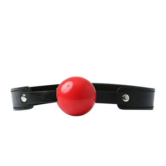 Sex and Mischief Solid Ball Gag - Red SS100-24 Sex and Mischief Solid Ball Gag - Red SS100-24