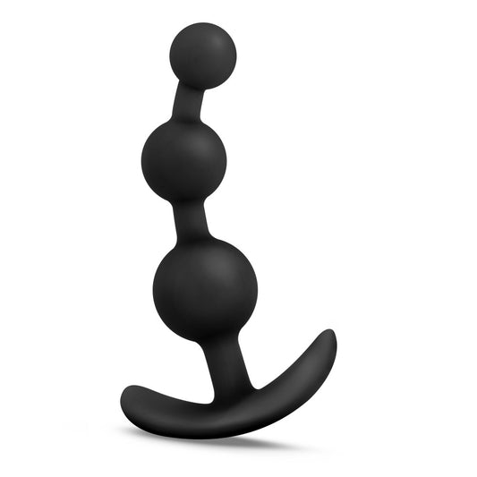 Anal Adventures - Platinum - Small Anal Beads -  Black BL-10695 Anal Adventures - Platinum - Small Anal Beads -  Black BL-10695
