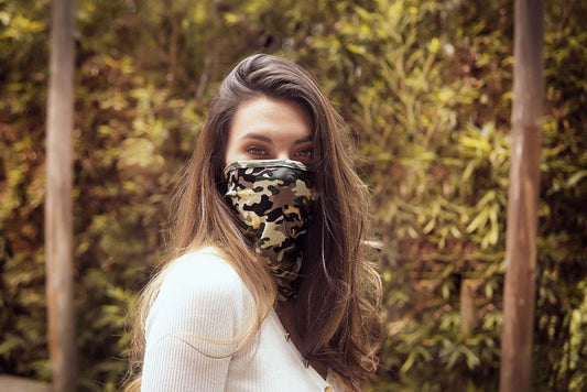 Face/ Neck Bandana - Camouflage Print - One Size GE-253-OS Face/ Neck Bandana - Camouflage Print - One Size GE-253-OS