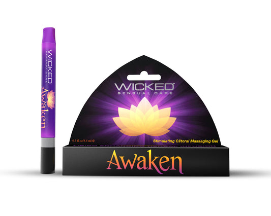 Awaken Stimulating Clitoral Massaging Gel - 0.3  Fl. Oz. WS-90805 Awaken Stimulating Clitoral Massaging Gel - 0.3  Fl. Oz. WS-90805