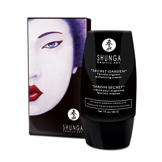 Shunga Secret Garden - Clitoral Gel - 1 Fl. Oz. SHU5500 Shunga Secret Garden - Clitoral Gel - 1 Fl. Oz. SHU5500