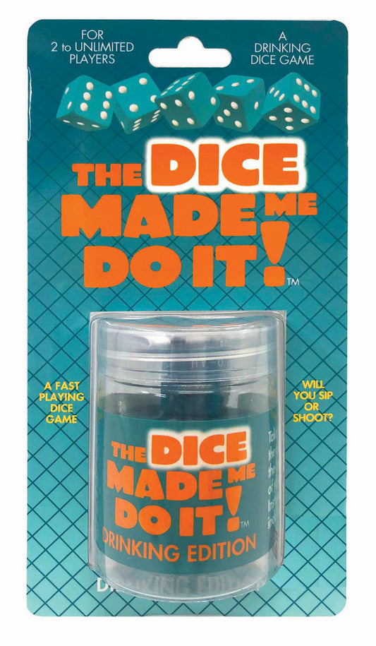 The Dice Made Me Do It- Drinking Edition LG-BG066 The Dice Made Me Do It- Drinking Edition LG-BG066