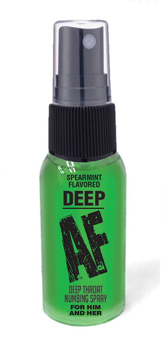 Deep Af - Spearmint Flavored Deep Throat Spray -  1 Oz LG-BT606 Deep Af - Spearmint Flavored Deep Throat Spray -  1 Oz LG-BT606