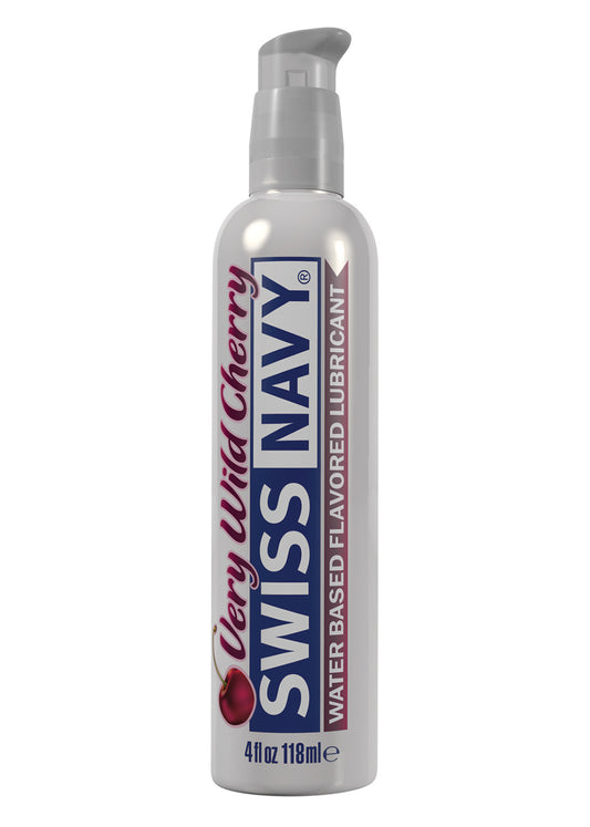 Swiss Navy Flavors Water Based Lubricant - Very Wild Cherry 4 Fl. Oz. MD-SNFVWC4 Swiss Navy Flavors Water Based Lubricant - Very Wild Cherry 4 Fl. Oz. MD-SNFVWC4