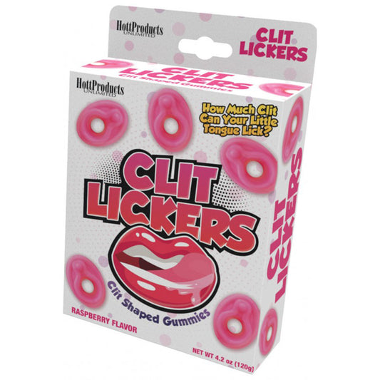 Clit Lickers Gummies Raspberry Flavors 4.2oz HTP3317 Clit Lickers Gummies Raspberry Flavors 4.2oz HTP3317