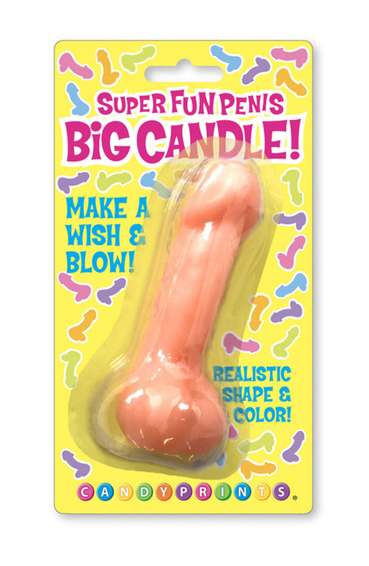 Super Fun Big Penis Candle - Pink CP-938 Super Fun Big Penis Candle - Pink CP-938