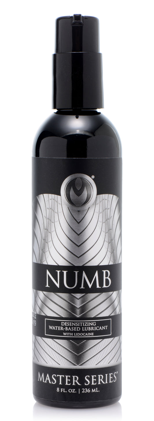 Numb Desensitizing Water Based Lubricant  - 8 Fl. Oz. / 236 ml MS-AE752 Numb Desensitizing Water Based Lubricant  - 8 Fl. Oz. / 236 ml MS-AE752
