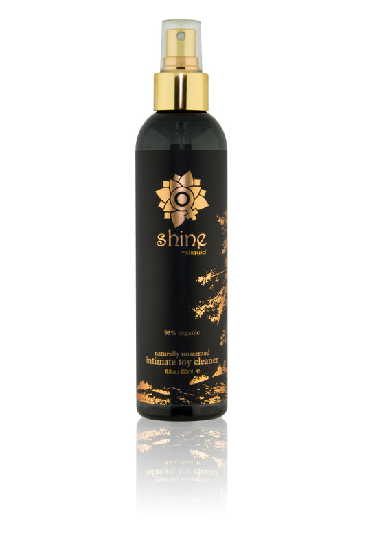 Shine All Natural, Organic Tea Tree Oil Based Toy  Cleaner - 8.5 Oz SLIQ032 Shine All Natural, Organic Tea Tree Oil Based Toy  Cleaner - 8.5 Oz SLIQ032