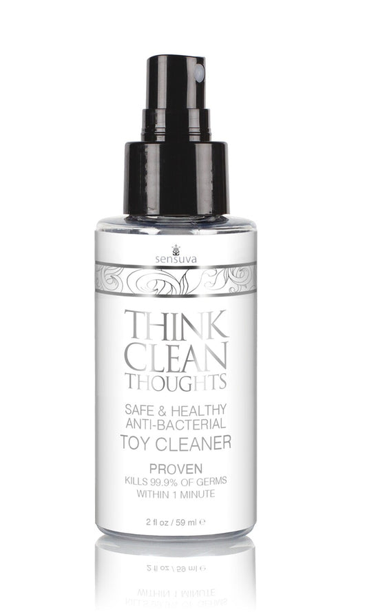 Think Clean Thoughts Antibacterial Toy Cleaner - 2 Fl. Oz. SEN-VL479 Think Clean Thoughts Antibacterial Toy Cleaner - 2 Fl. Oz. SEN-VL479