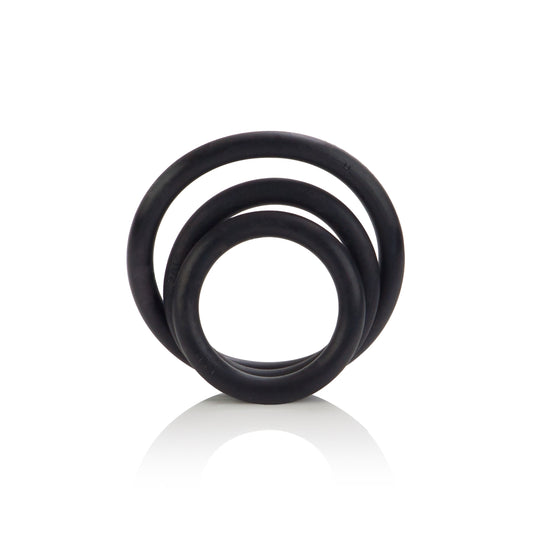 Rubber Ring 3 Piece Set - Black SE1407032 Rubber Ring 3 Piece Set - Black SE1407032