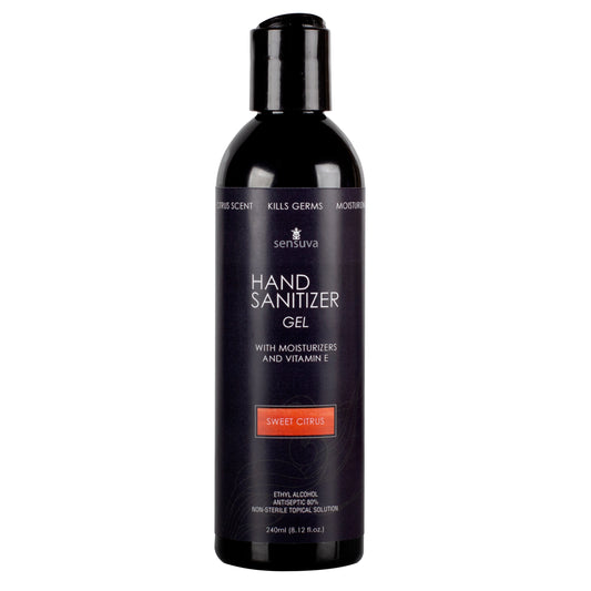Sensuva Hand Sanitizer Gel - Sweet Citrus - 8.12 Fl. Oz. SEN-VL614 Sensuva Hand Sanitizer Gel - Sweet Citrus - 8.12 Fl. Oz. SEN-VL614