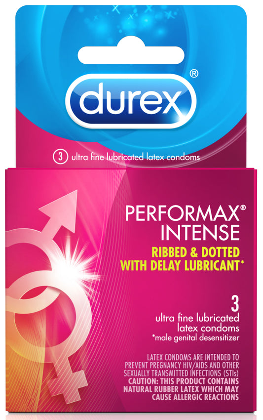 Durex Performax Intense - 3 Pack PM3279 Durex Performax Intense - 3 Pack PM3279