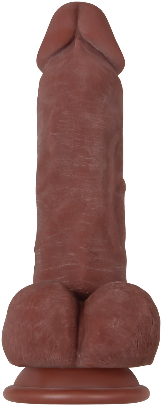 Real Supple Poseable Girthy Dark 8.5 Inch EN-DD-6238-2 Real Supple Poseable Girthy Dark 8.5 Inch EN-DD-6238-2