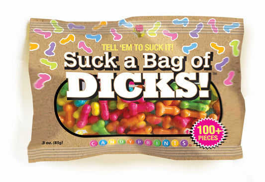 Suck a Bag of Dicks! 100pc 3oz CP-989 Suck a Bag of Dicks! 100pc 3oz CP-989