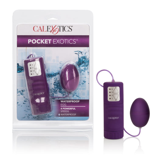 Waterproof Pocket Exotics Waterproof  Egg - Purple SE1139202 Waterproof Pocket Exotics Waterproof  Egg - Purple SE1139202