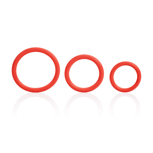 Tri-Rings - Red SE1421112 Tri-Rings - Red SE1421112