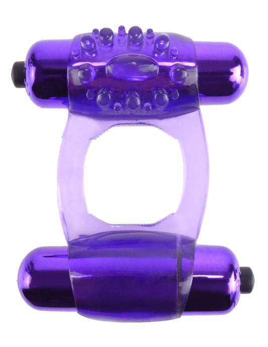 Fantasy C-Ringz Duo-Vibrating Super Ring Purple PD5863-12 Fantasy C-Ringz Duo-Vibrating Super Ring Purple PD5863-12