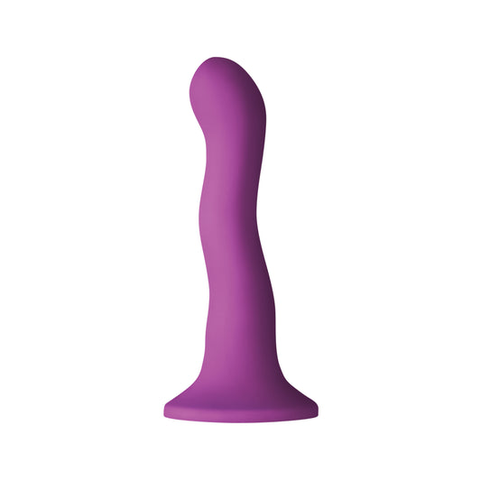 Colours - Wave - 6 Inch Dildo - Purple NSN0409-15 Colours - Wave - 6 Inch Dildo - Purple NSN0409-15