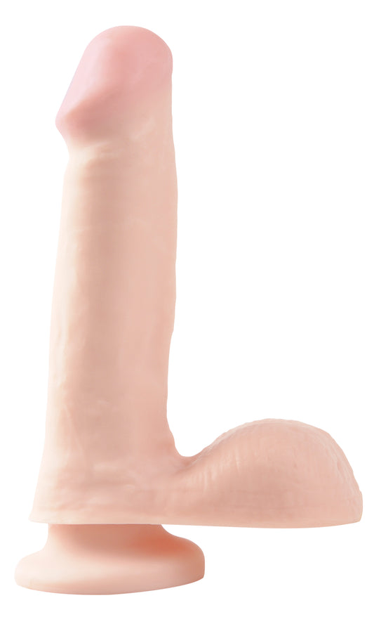 Basix Rubber Works - 6 Inch Dong With Suction Cup - Flesh PD4227-21 Basix Rubber Works - 6 Inch Dong With Suction Cup - Flesh PD4227-21