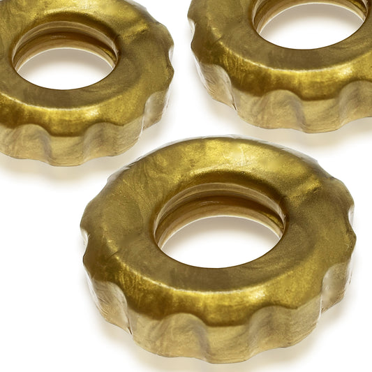 Super Huj - 3-Pack Cockrings - Bronze HUJ-137-BRZ Super Huj - 3-Pack Cockrings - Bronze HUJ-137-BRZ