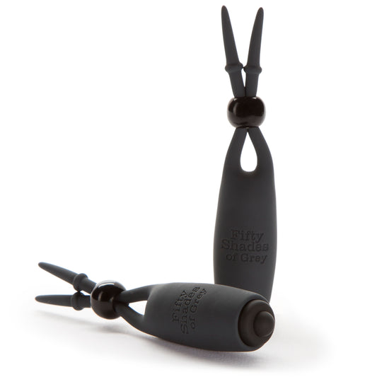Fifty Shades of Grey Sweet Torture Vibrating Nipple Clamps LHR-59957 Fifty Shades of Grey Sweet Torture Vibrating Nipple Clamps LHR-59957
