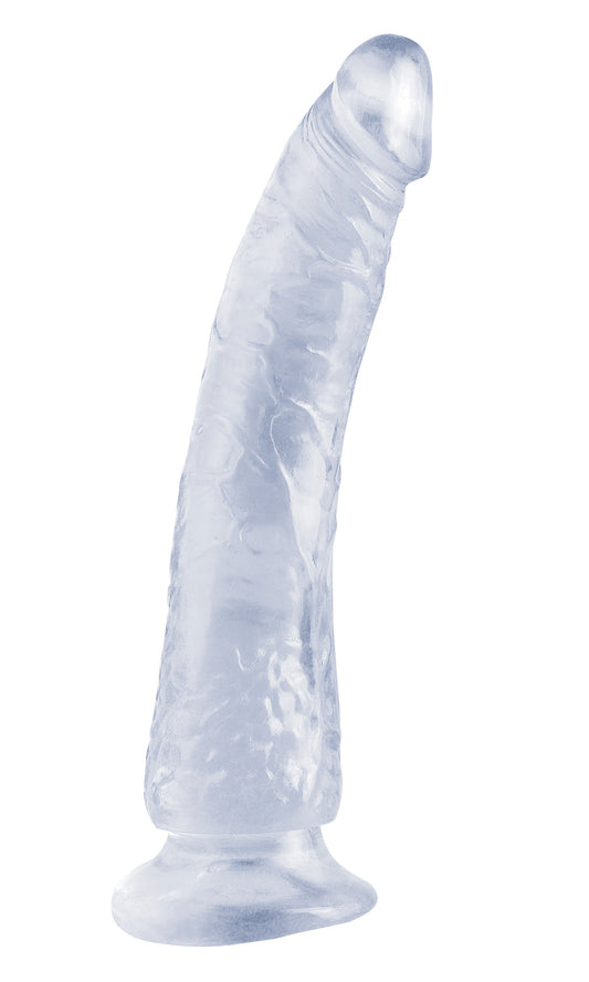 Basix Rubber Works - Slim 7 Inch With Suction Cup - Clear PD4223-20 Basix Rubber Works - Slim 7 Inch With Suction Cup - Clear PD4223-20