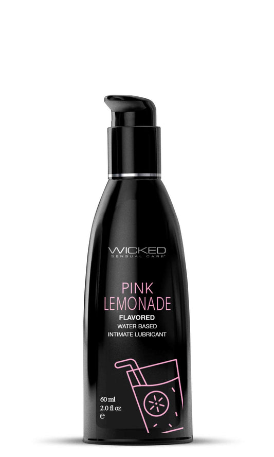 Aqua Pink Lemonade Flavored Water Based Intimate  Lubricant - 2 Fl. Oz. WS-90372 Aqua Pink Lemonade Flavored Water Based Intimate  Lubricant - 2 Fl. Oz. WS-90372