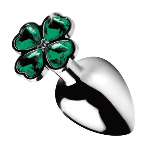 Lucky Clover Gem Anal Plug - Large BTYS-AG185-LRG Lucky Clover Gem Anal Plug - Large BTYS-AG185-LRG
