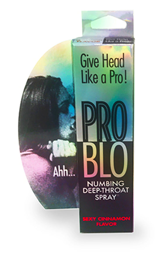 Problo Numbing Deep-Throat Spray - Sexy Cinnamon - 1 Fl. Oz. LG-BT500 Problo Numbing Deep-Throat Spray - Sexy Cinnamon - 1 Fl. Oz. LG-BT500