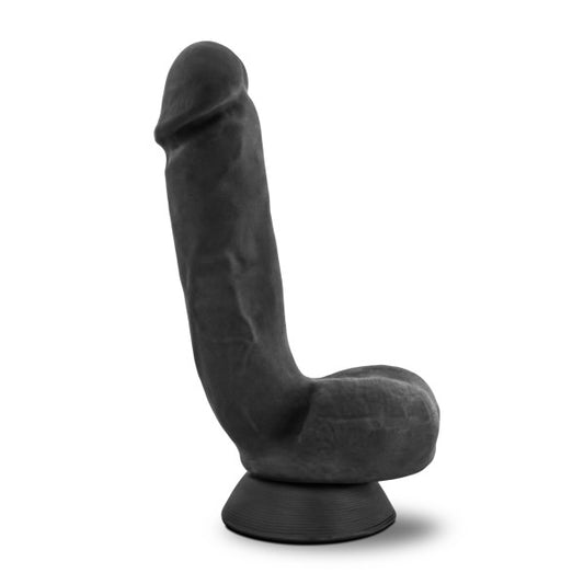 Au Natural - Bold - Pound - 8.5 Inch Dildo -  Black BL-55305 Au Natural - Bold - Pound - 8.5 Inch Dildo -  Black BL-55305