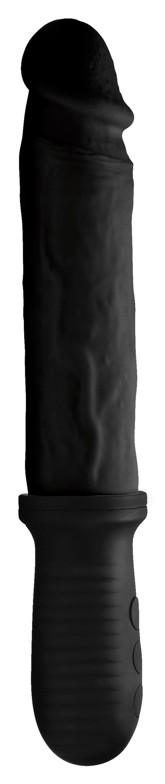 8x Auto Pounder Vibrating and Thrusting Dildo With Handle - Black MS-AG360-BLK 8x Auto Pounder Vibrating and Thrusting Dildo With Handle - Black MS-AG360-BLK