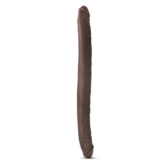 Dr. Skin - 16 Inch Double Dildo - Chocolate BL-52016 Dr. Skin - 16 Inch Double Dildo - Chocolate BL-52016
