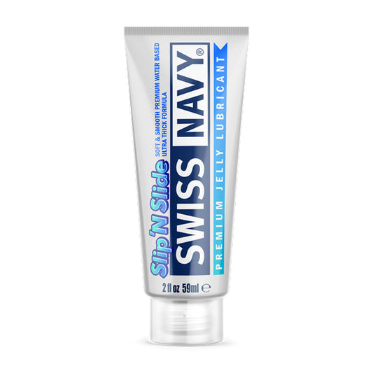 Swiss Navy Slip N Slide - Premium Jelly Lubricant  - 2 Fl. Oz. MD-SNSLIP2 Swiss Navy Slip N Slide - Premium Jelly Lubricant  - 2 Fl. Oz. MD-SNSLIP2