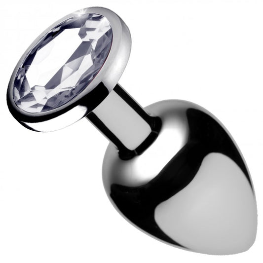 Clear Gem Anal Plug - Large BTYS-AF632-LARGE Clear Gem Anal Plug - Large BTYS-AF632-LARGE