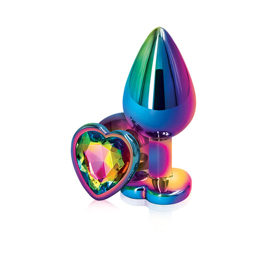 Rear Assets - Multicolor Heart - Medium - Rainbow NSN0962-29 Rear Assets - Multicolor Heart - Medium - Rainbow NSN0962-29