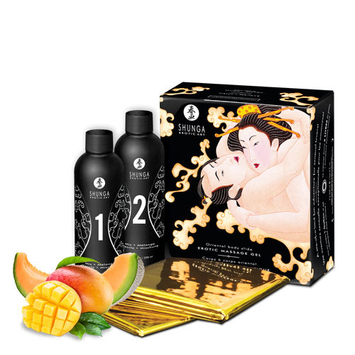 Oriental Body - to - Body - Massage Gel - Melon  Mango SHU7702 Oriental Body - to - Body - Massage Gel - Melon  Mango SHU7702