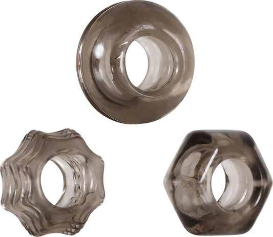 Triple Thick Cockrings ZE-CR-3237-2 Triple Thick Cockrings ZE-CR-3237-2