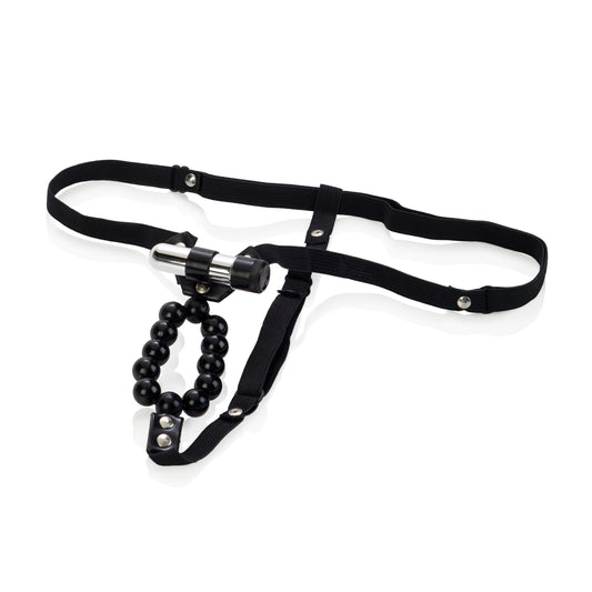 Vibrating Lover's Thong With Stroker Beads SE0060253 Vibrating Lover's Thong With Stroker Beads SE0060253