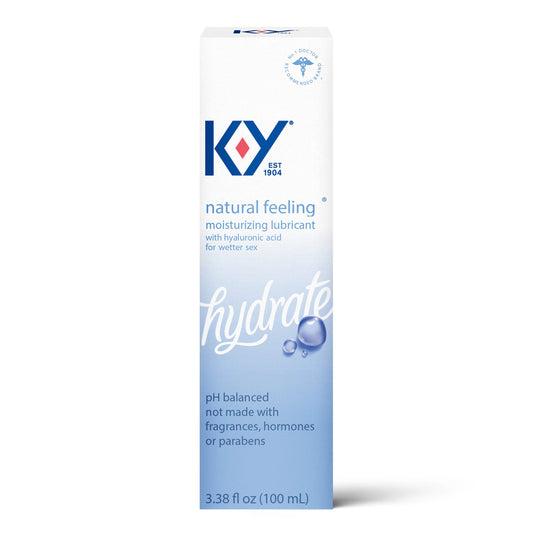 K-Y Natural Feeling Lube With Hyaluronic Acid -  3.38  Fl Oz / 100 ml PM09670 K-Y Natural Feeling Lube With Hyaluronic Acid -  3.38  Fl Oz / 100 ml PM09670