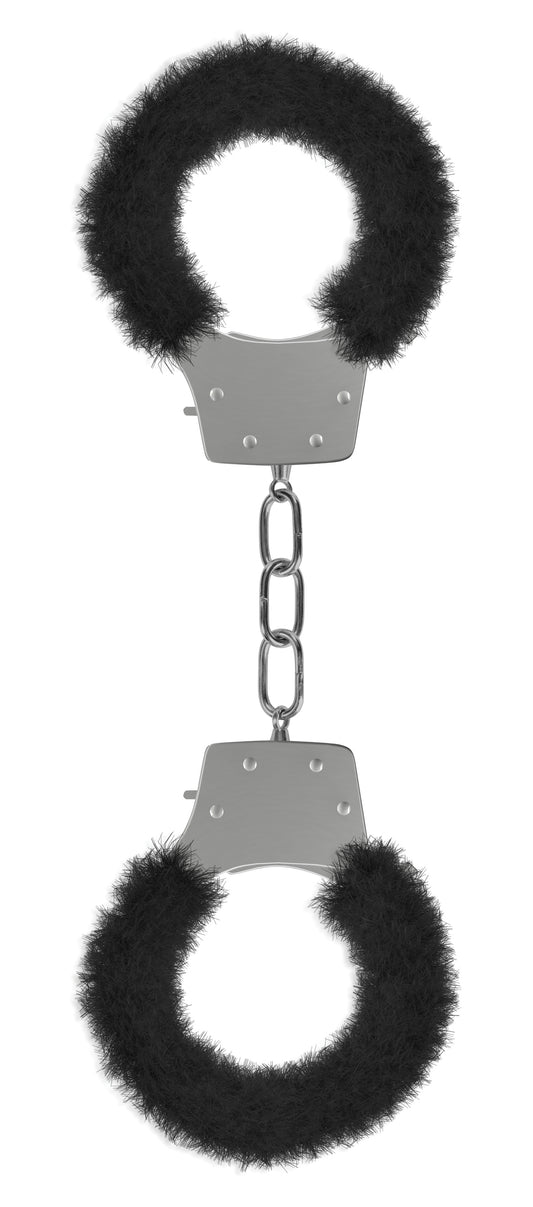Pleasure Furry Handcuffs - Black OU-OU004BLK Pleasure Furry Handcuffs - Black OU-OU004BLK