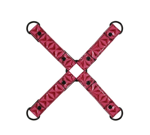 Sinful Hogtie - Pink NSN1227-14 Sinful Hogtie - Pink NSN1227-14