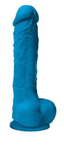 Colours Pleasures - 5 Inch Dildo - Blue NSN0405-17