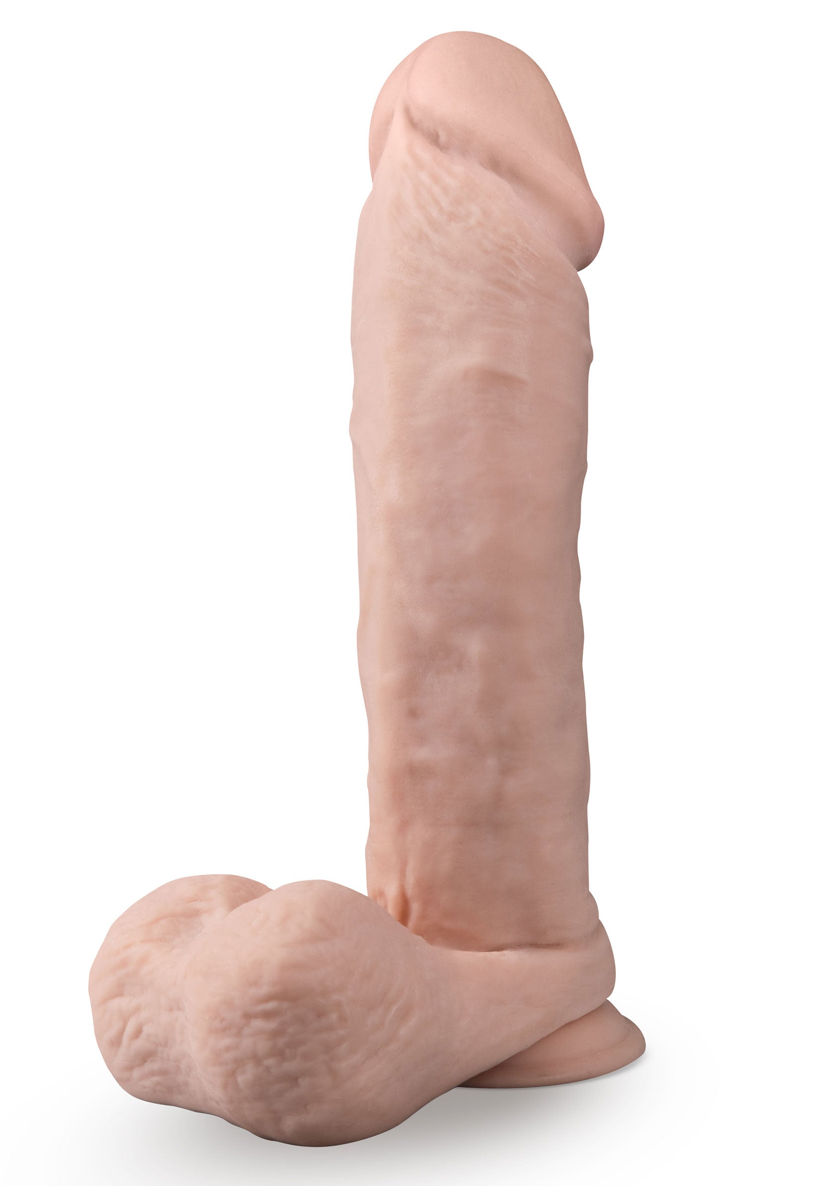 Dr. Skin Silicone - Dr. Beckham - 7 Inch Thumping  Dildo With Remote Control - Vanilla BL-66463