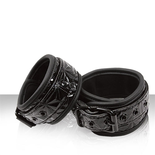 Sinful Wrist Cuffs - Black NSN1223-13 Sinful Wrist Cuffs - Black NSN1223-13