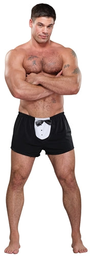 Tuxedo Boxer - One  Size - Black MP-PAK714BK1 Tuxedo Boxer - One  Size - Black MP-PAK714BK1