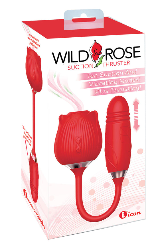 Wild Rose Suction Thruster - Red IC1702 Wild Rose Suction Thruster - Red IC1702