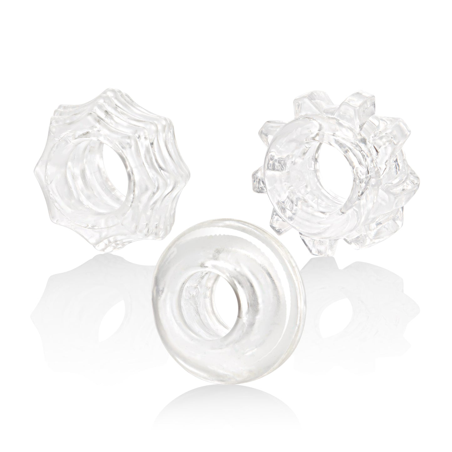 Reversible Ring Set - Clear SE1433002