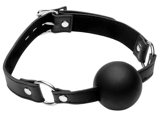 Xl Silicone Ball Gag STR-AE912 Xl Silicone Ball Gag STR-AE912