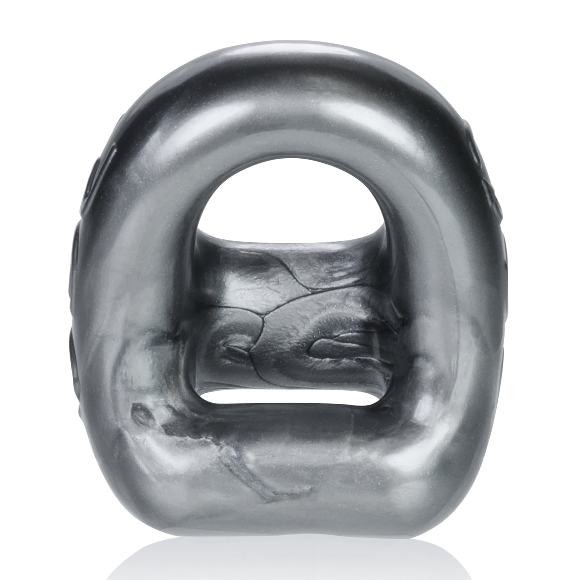 360 2- Way Cockring and Ballsling - Steel OX-3013-STL